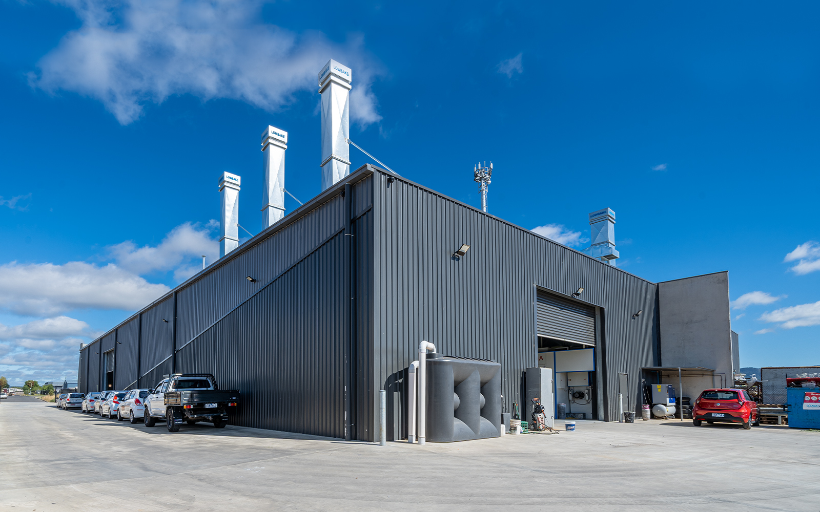 Gisborne Smash Repairs combined showroom and